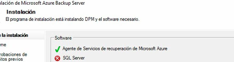 TIP: error 0x80004005 instalando DPM